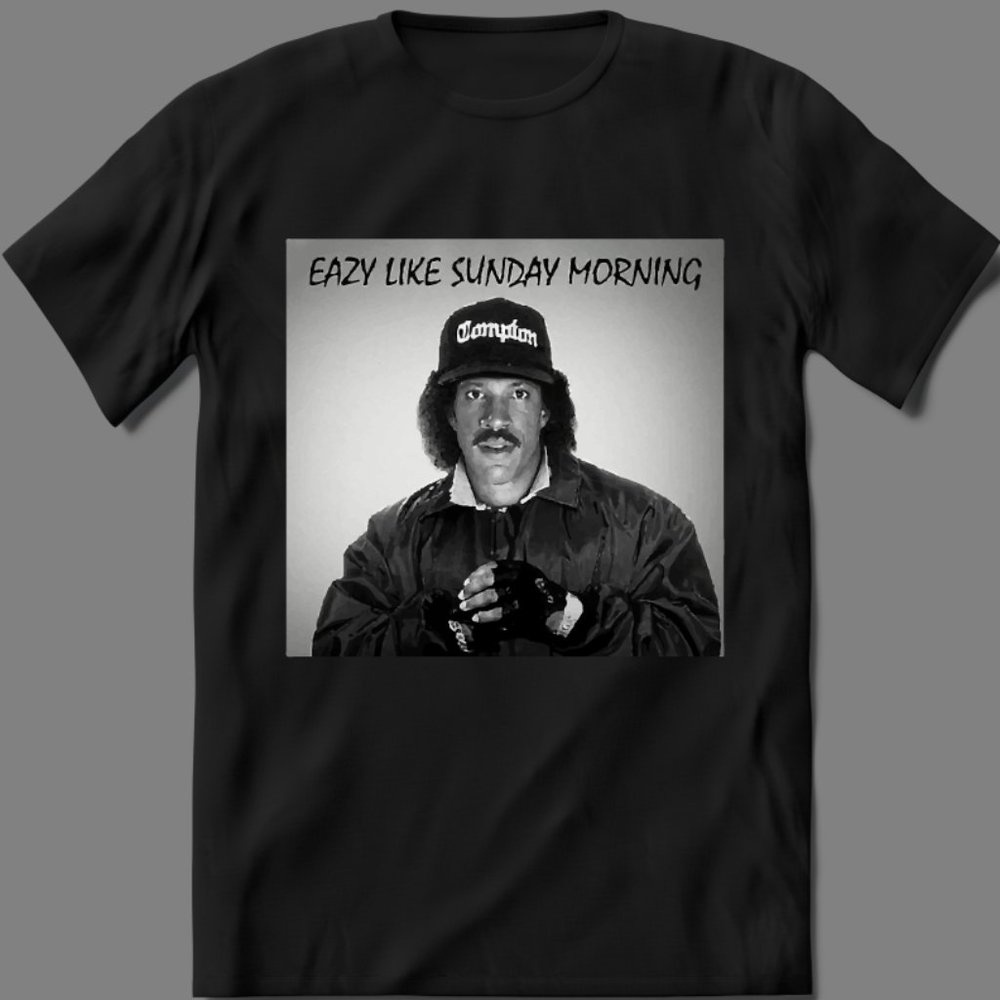 EAZY LIONEL LIKE SUNDAY MORNING COMPTON MASHUP SHIRT